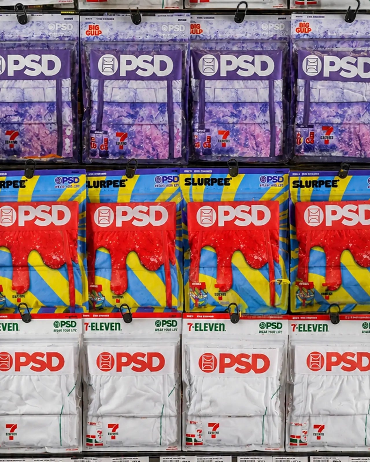 Men 7-Eleven - Cherry Slurpee - Standard Length | PSD