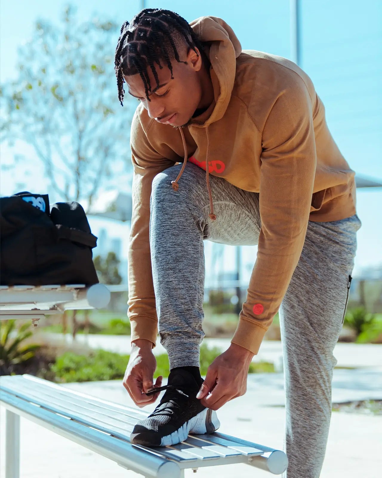 Men Premium Jogger - Athletic Grey - Jogger | PSD