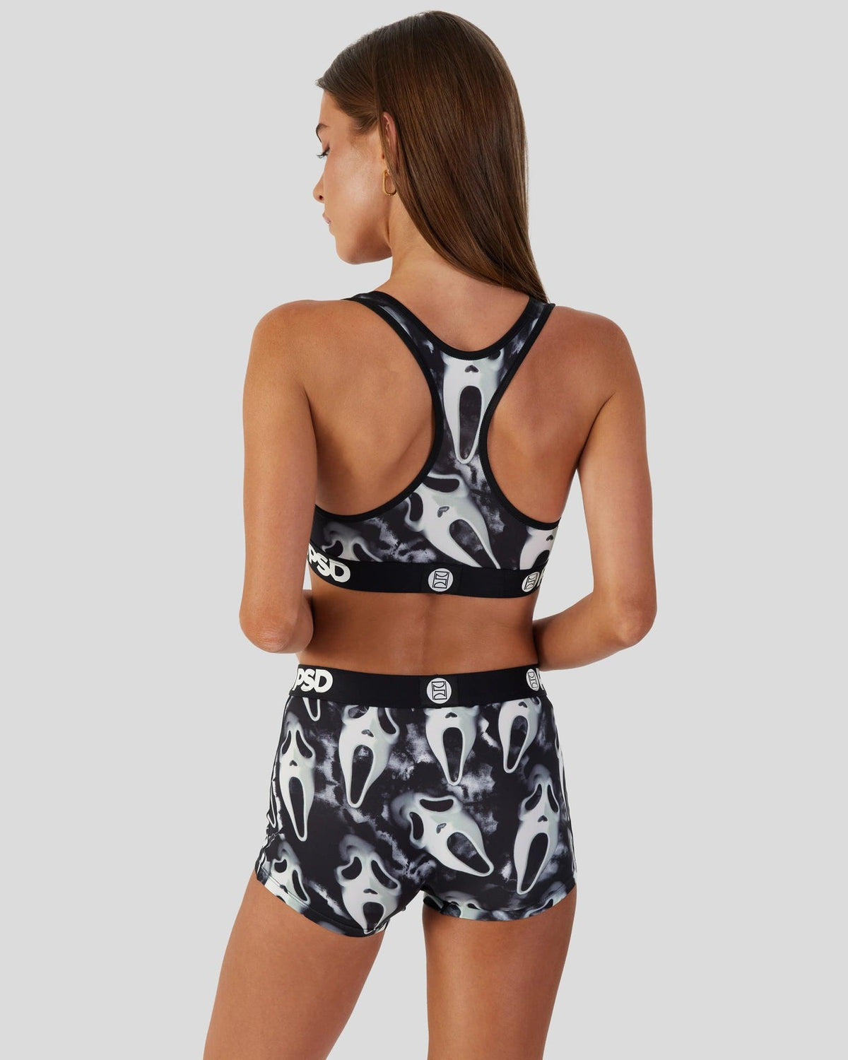Women Ghost Face - Dark - Boy Short | PSD