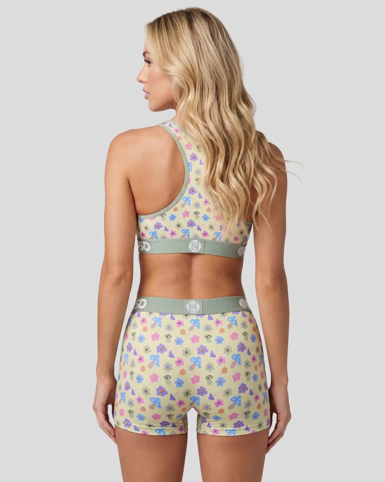 Women Ditzy Shrooms - Sports Bra | PSD