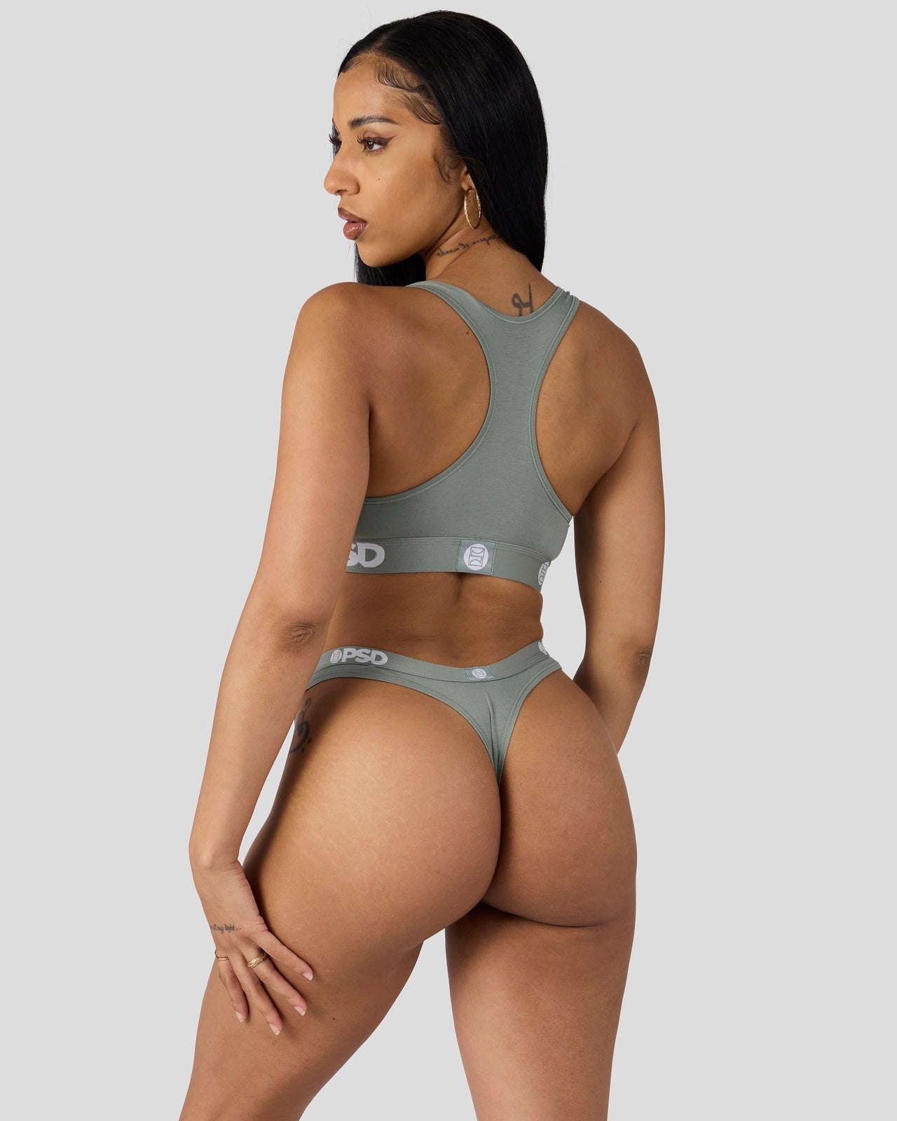 Women Modal Solids - Sage - Thong - Modal | PSD