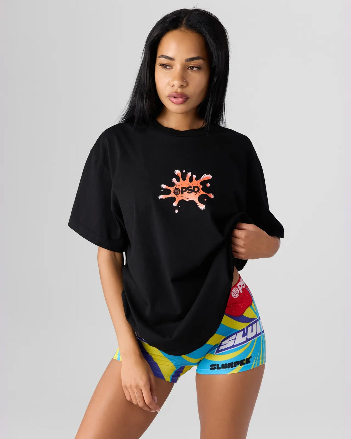 Men CHRY SLURPEE BLK TEE MULTI - TOPS | PSD