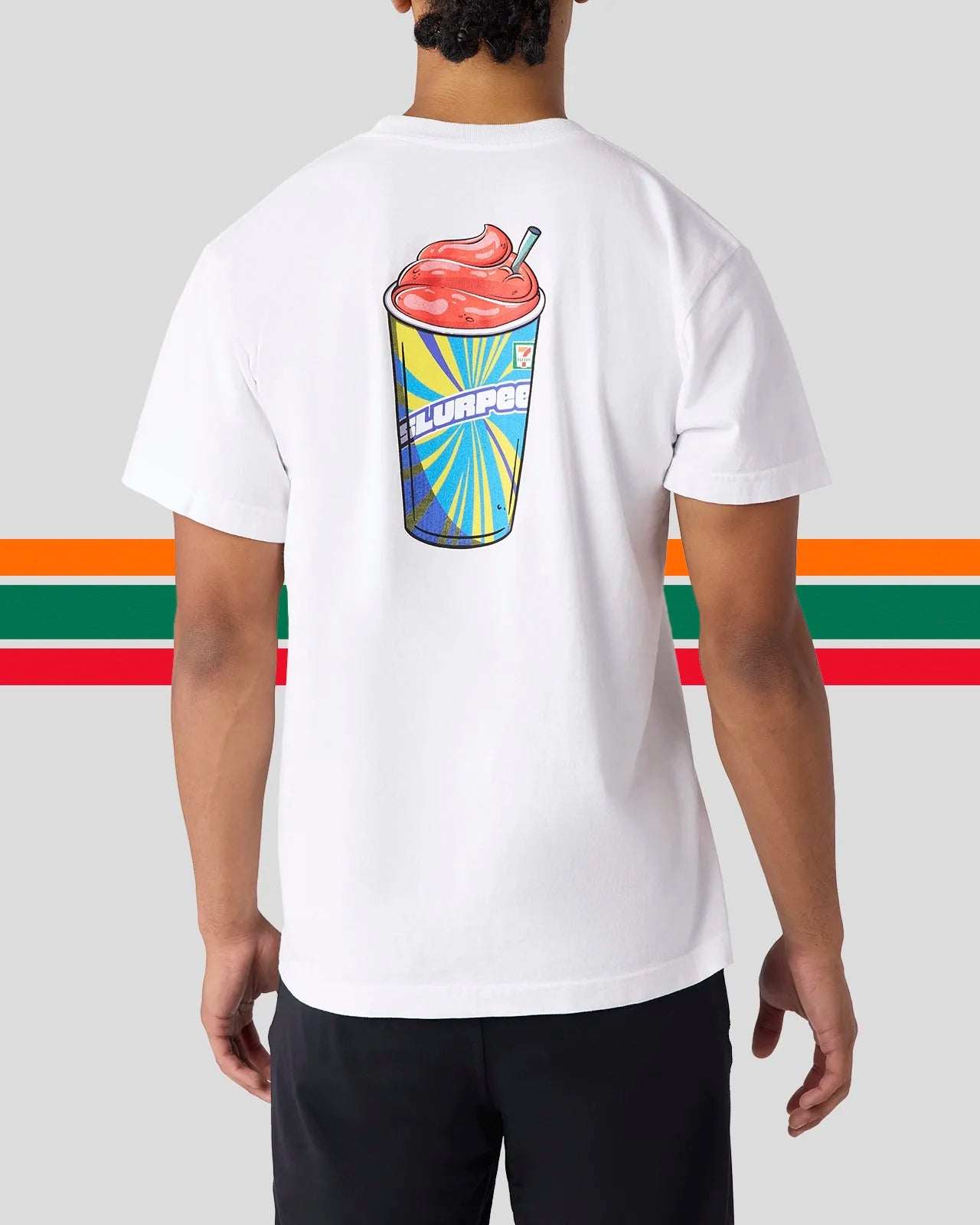 Men CHRY SLURPEE WHT TEE MULTI - TOPS | PSD