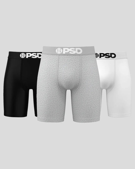 Men Solids 3 Pack - Neutrals - Standard Length - Cotton | PSD