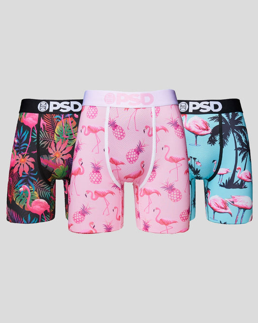 Men 3 Pack - Flamingo Jungle - Standard Length | PSD
