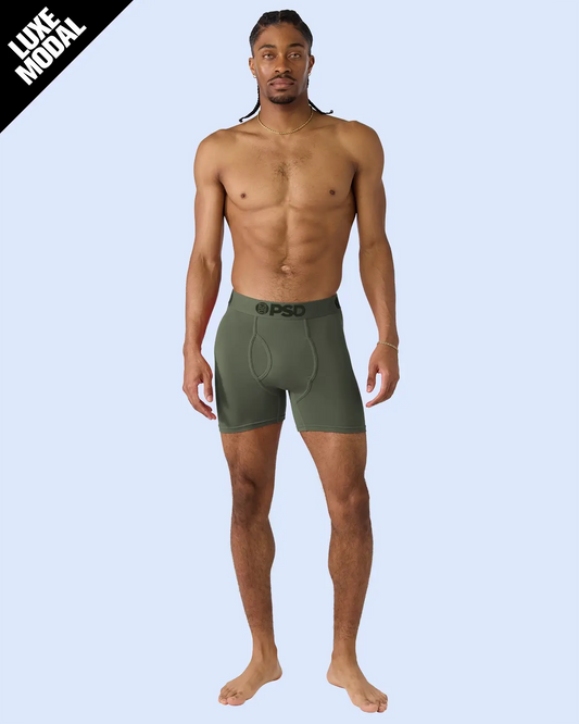 Men Luxe Modal - Forest Green - Mid Length - Luxe Modal | PSD