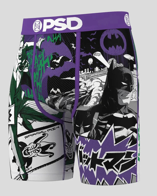 Men DC - Bat Joker Split - Standard Length | PSD