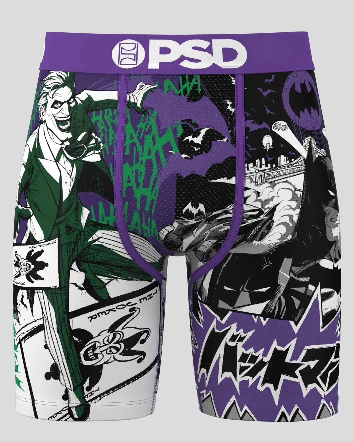 Men DC - Bat Joker Split - Standard Length | PSD