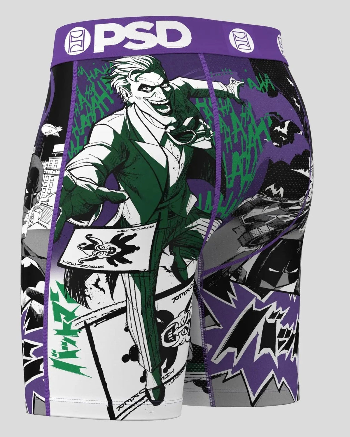 Men DC - Bat Joker Split - Standard Length | PSD