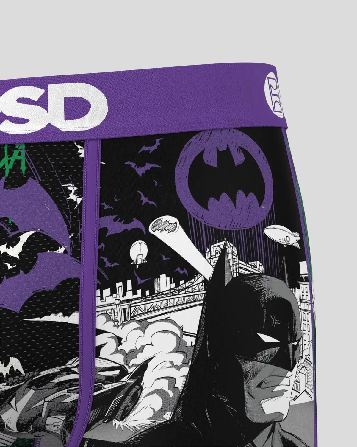 Men DC - Bat Joker Split - Standard Length | PSD