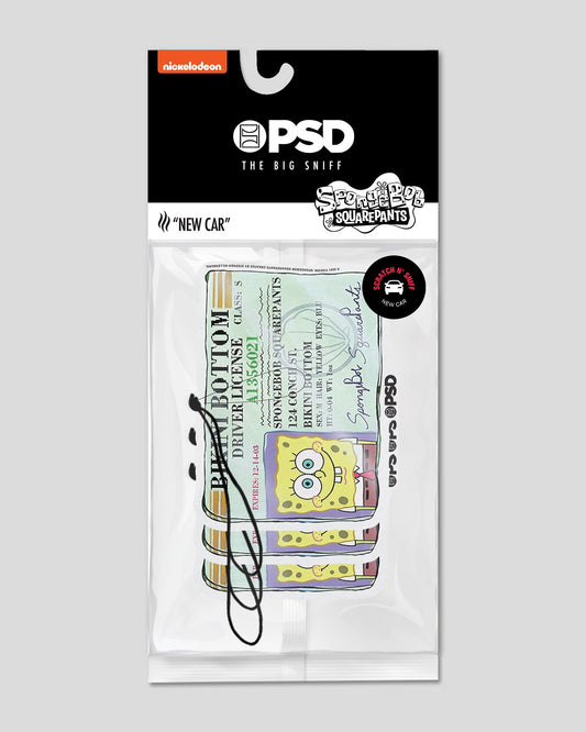 Men 3 Pack - SpongeBob License - Air Freshener | PSD