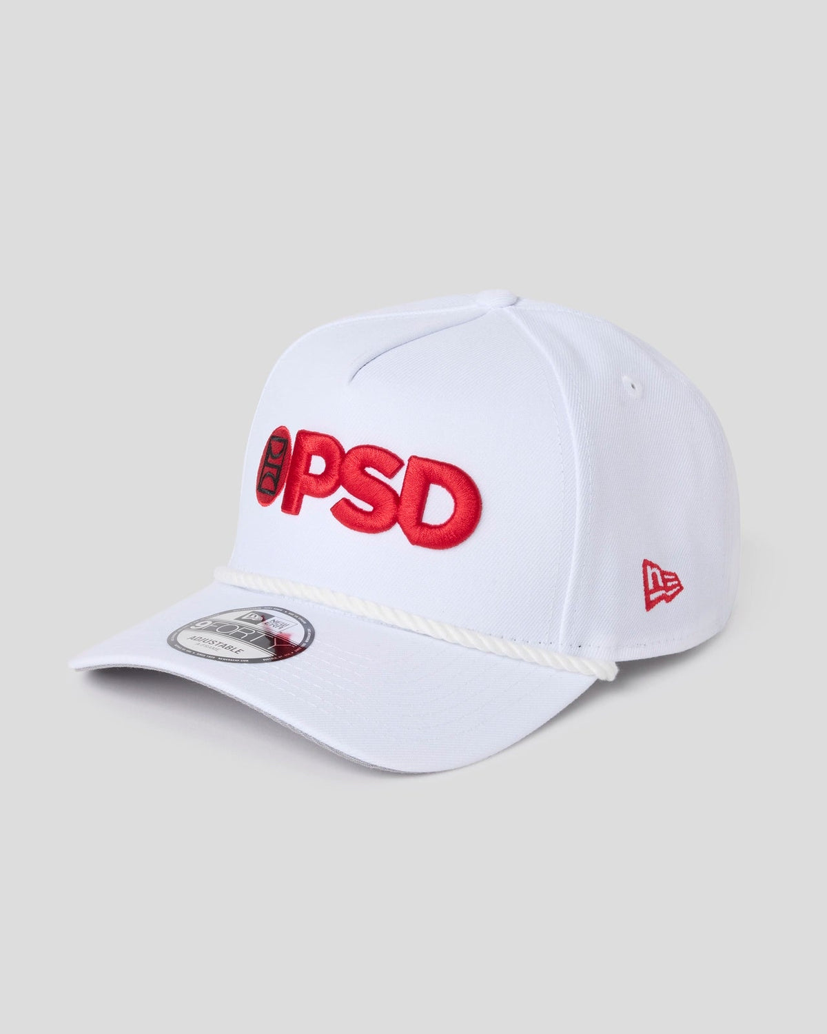 Men|Sale New Era x PSD Logo Hat White/Red - ACCESSORIES | PSD