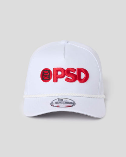 Men|Sale New Era x PSD Logo Hat White/Red - ACCESSORIES | PSD