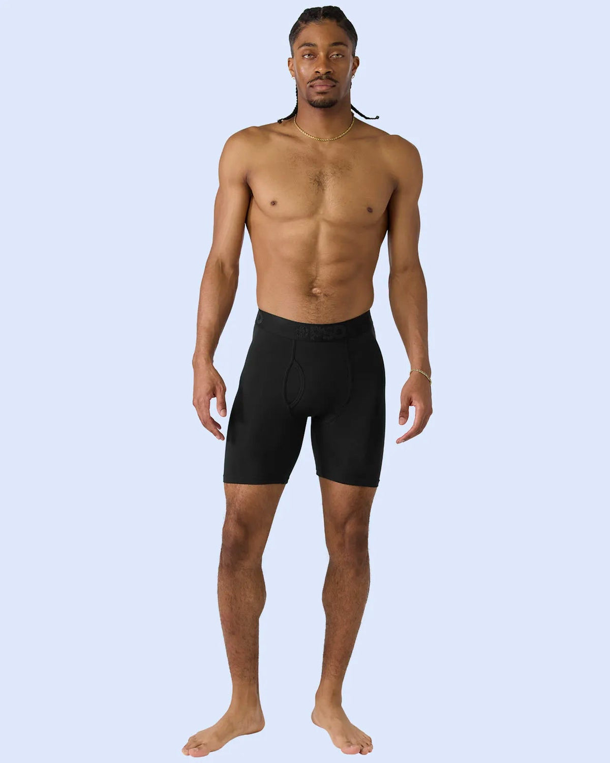 Men Luxe Modal 3 Pack - Black - Standard Length - Luxe Modal | PSD