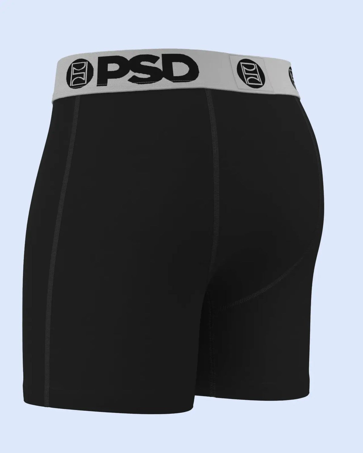 Men Luxe Modal - Black Silver - Mid Length - Luxe Modal | PSD