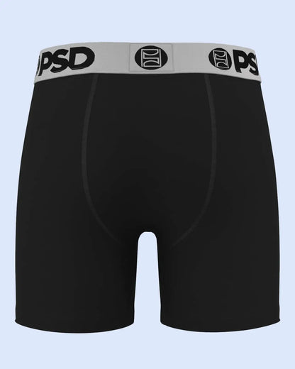 Men Luxe Modal - Black Silver - Mid Length - Luxe Modal | PSD