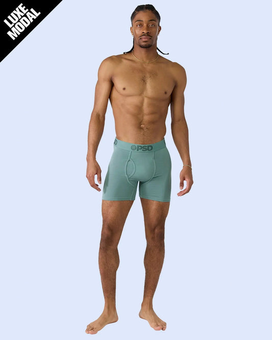 Men Luxe Modal - Jade Dust - Mid Length - Luxe Modal | PSD