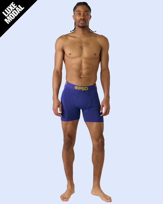 Men Luxe Modal - Royal Blue - Mid Length - Luxe Modal | PSD
