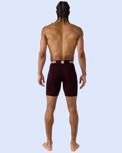 Men Luxe Modal - Burgundy - Standard Length - Luxe Modal | PSD