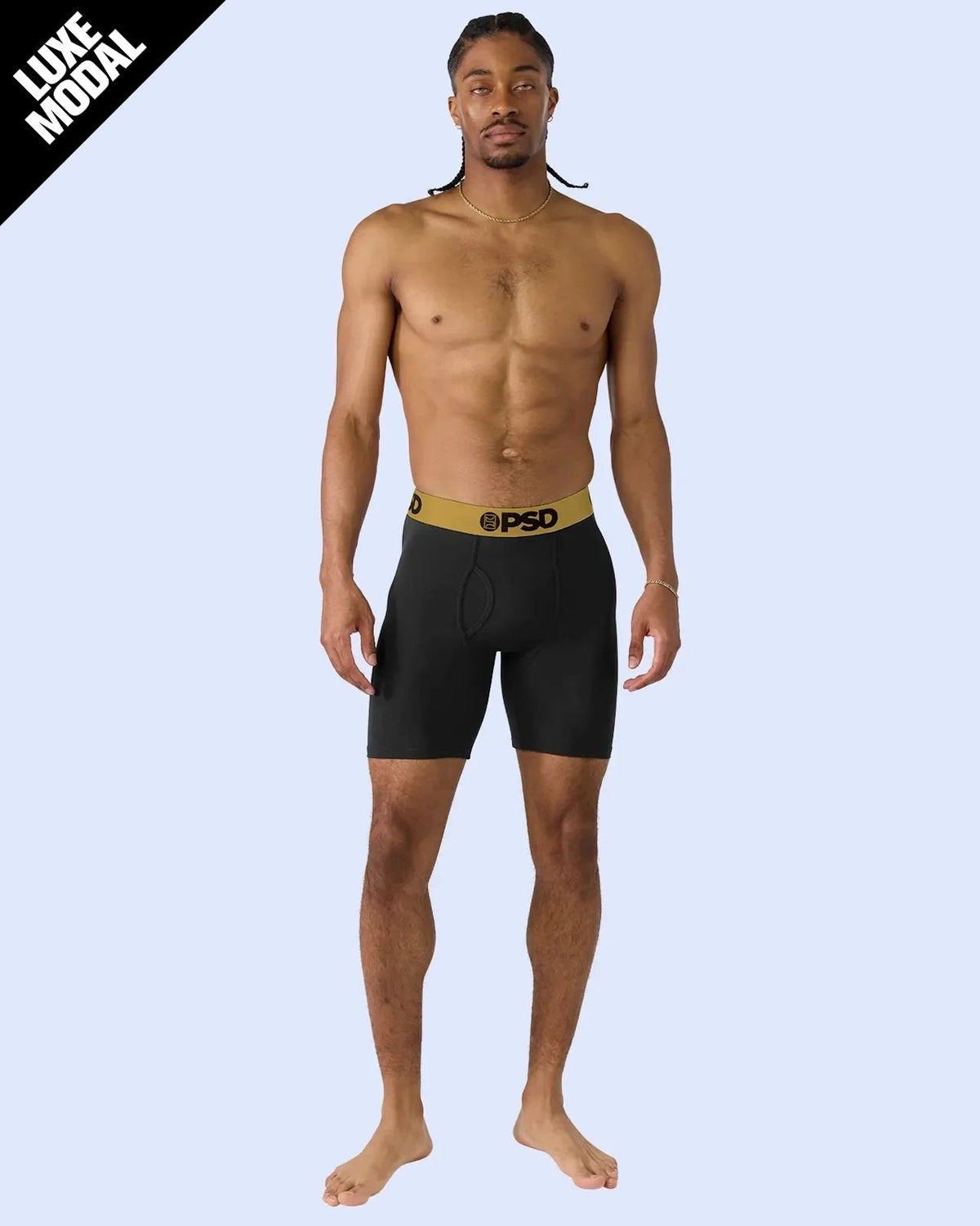 Men Luxe Modal - Black Gold - Standard Length - Luxe Modal | PSD