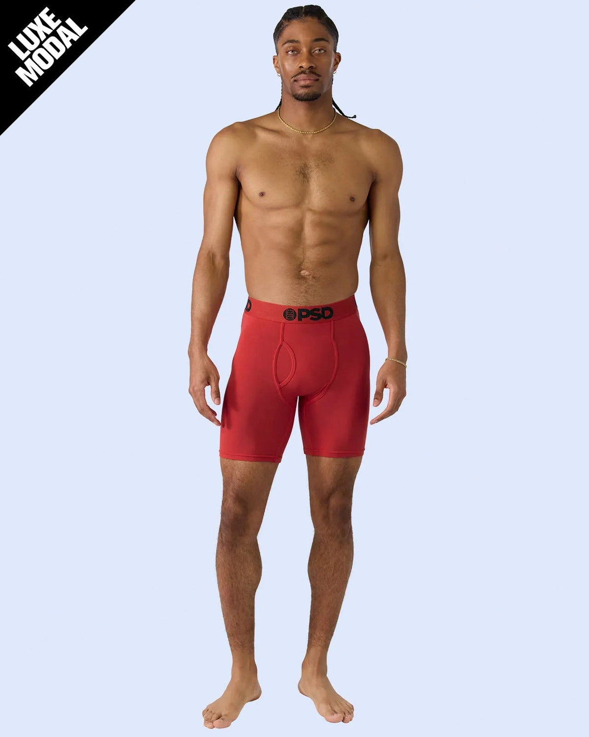 Men Luxe Modal - Metallic Red - Standard Length - Luxe Modal | PSD