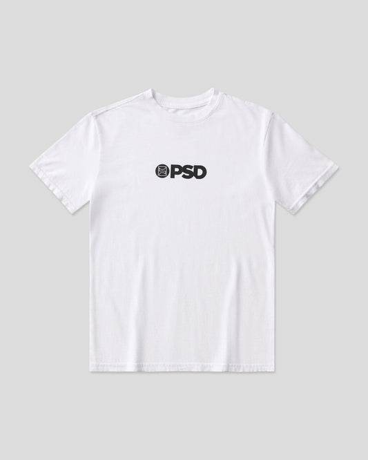 Men|Youth Logo Tee - White - Youth Classic Tee | PSD