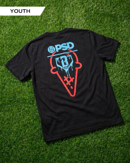 Men|Youth Baseball Lifestyle 101 - Black Tee - Youth Classic Tee | PSD