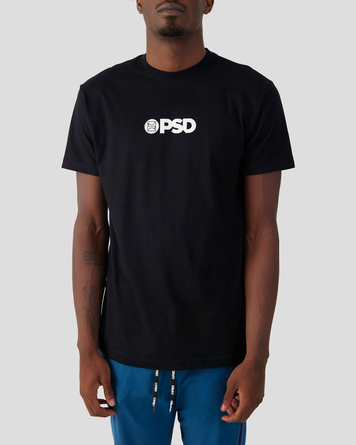 Men|Women Core Logo Tee - Black - Classic Tee | PSD