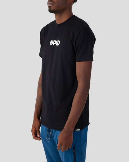 Men|Women Core Logo Tee - Black - Classic Tee | PSD