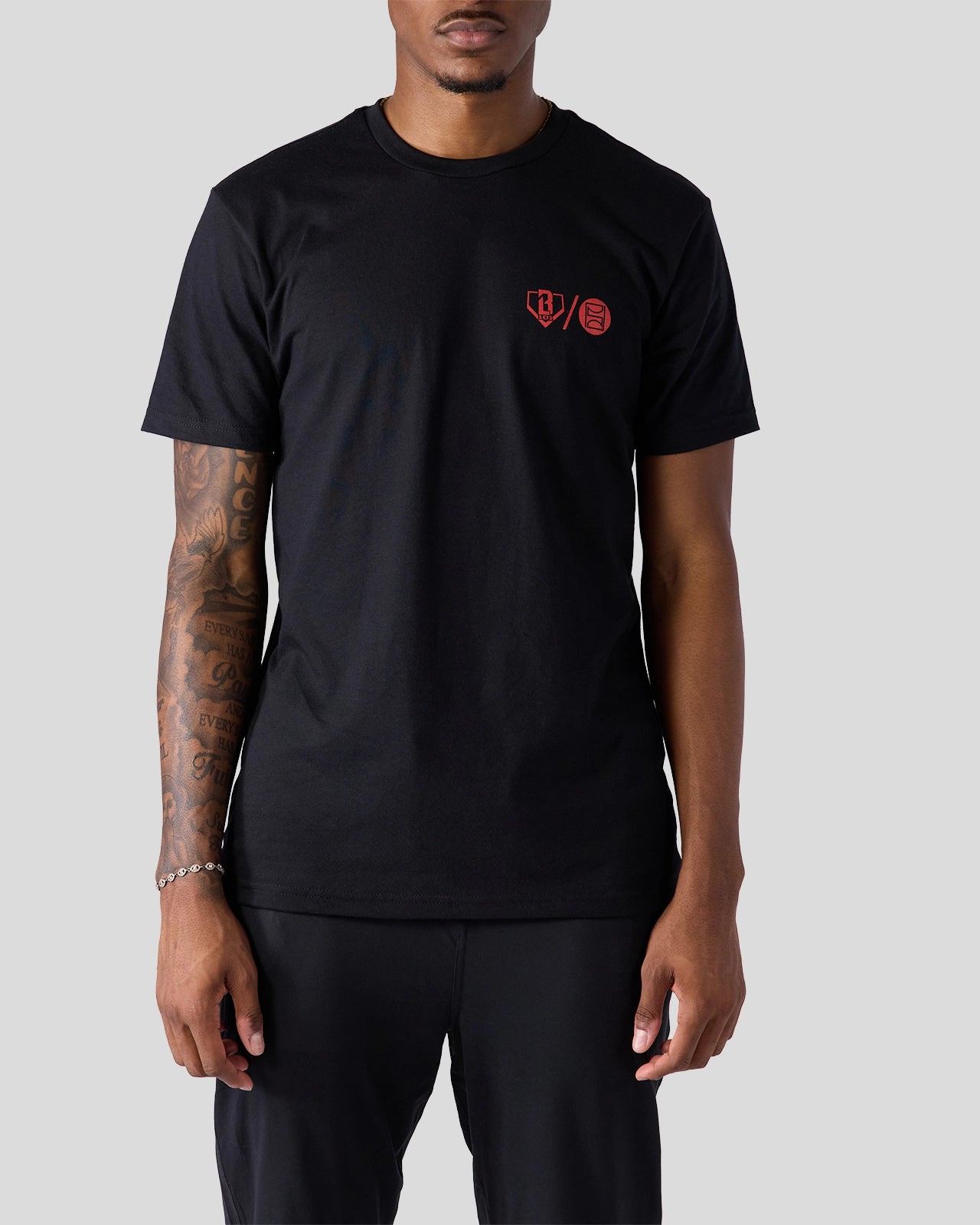 Men Baseball Lifestyle 101 - Black Tee - Graphic Tee | PSD