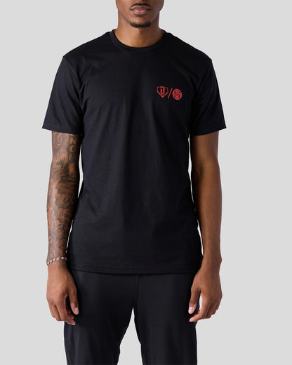 Men Baseball Lifestyle 101 - Black Tee - Graphic Tee | PSD