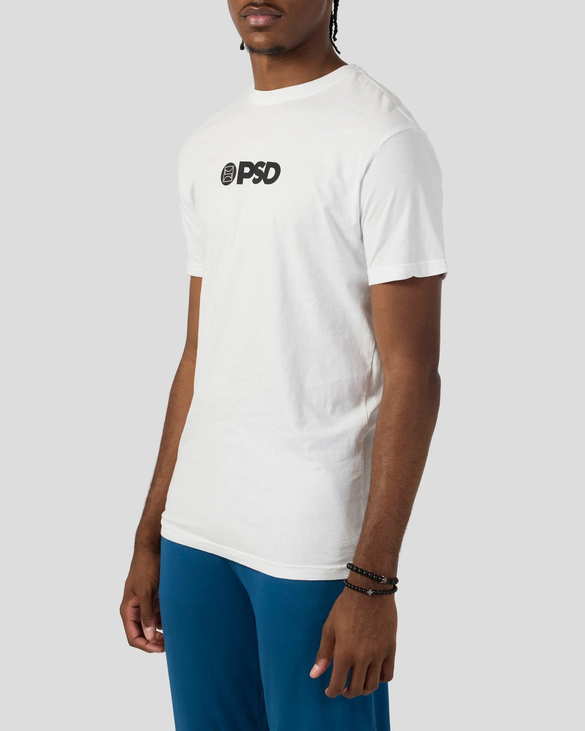 Men|Women Core Logo Tee - White - Classic Tee | PSD