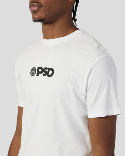 Men|Women Core Logo Tee - White - Classic Tee | PSD