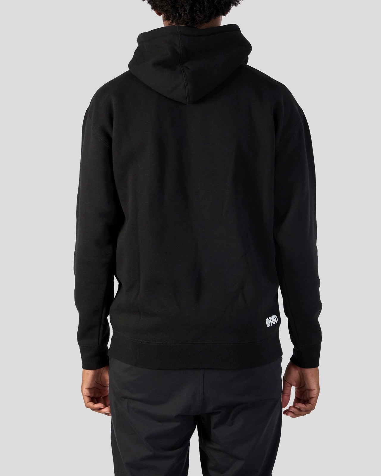 Men|Women PSD Black Hoodie - Classic Hoodie | PSD