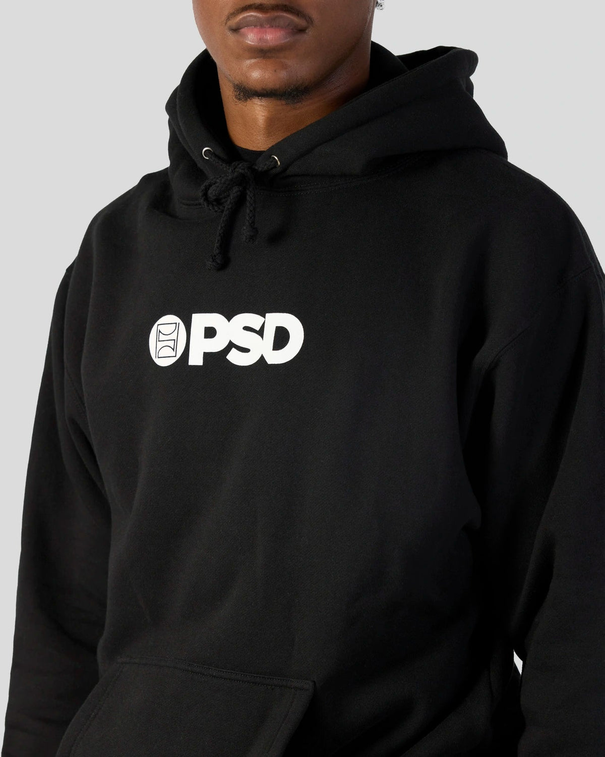 Men|Women PSD Black Hoodie - Classic Hoodie | PSD