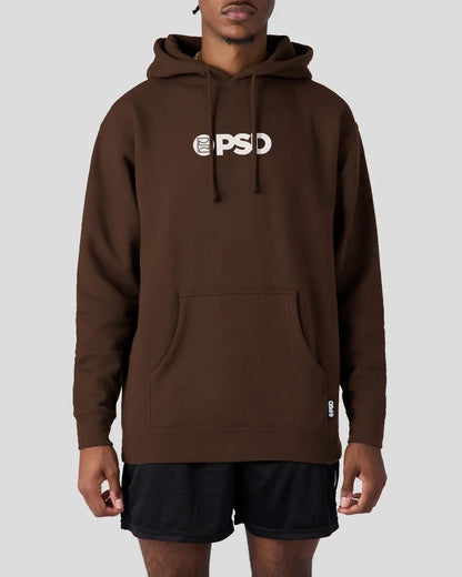 Men PSD Brown Hoodie - Classic Hoodie | PSD