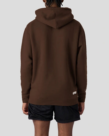 Men PSD Brown Hoodie - Classic Hoodie | PSD