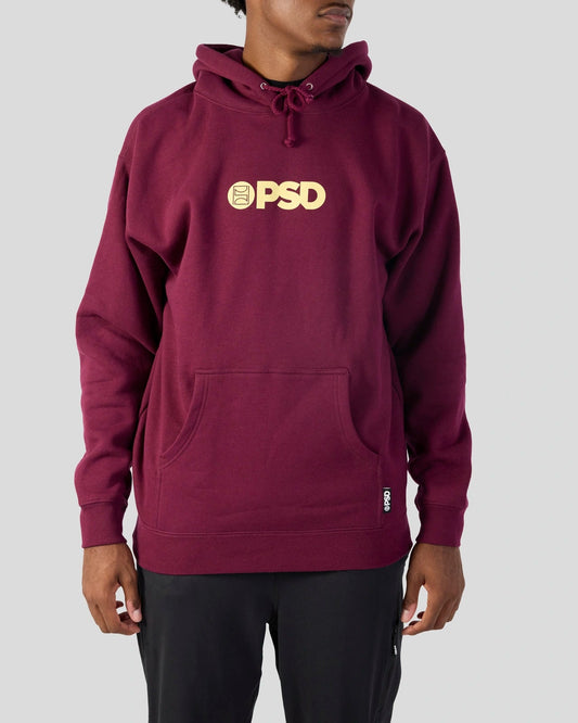 Men|Women|Sale PSD Maroon Hoodie - Classic Hoodie | PSD