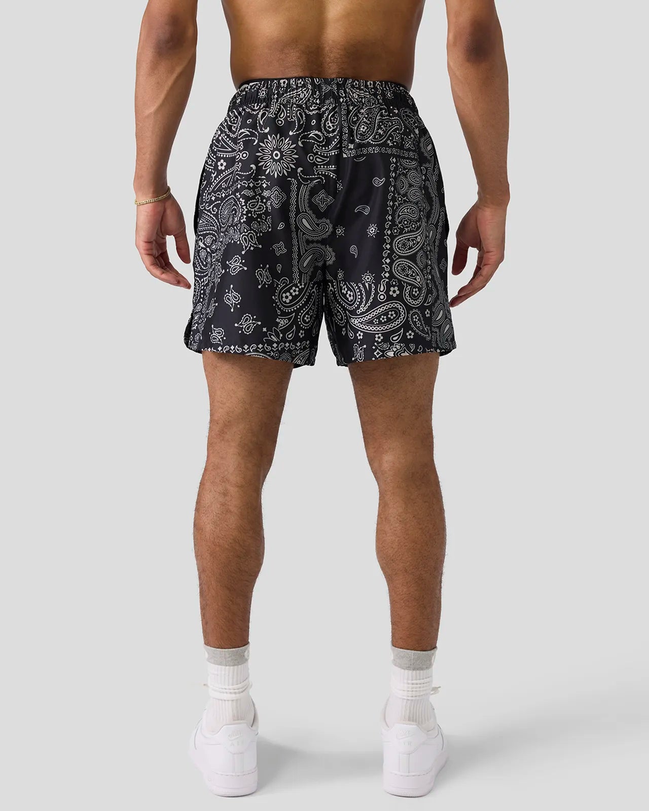 Men Khaki Paisley Essential Short - Essential Short | PSD