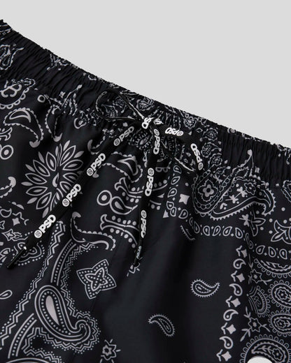 Men Khaki Paisley Essential Short - Essential Short | PSD