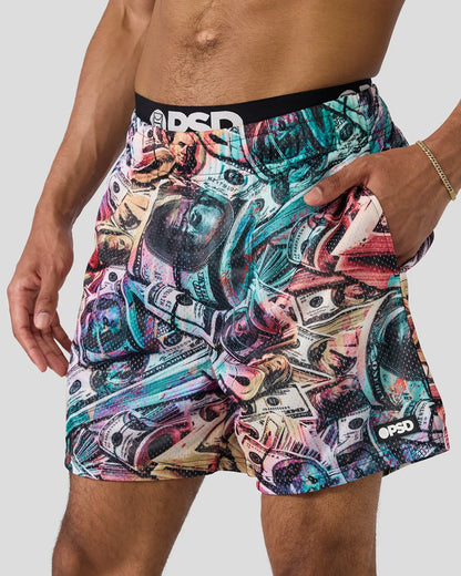 Men Money Chalk Active Short - Active Short | PSD