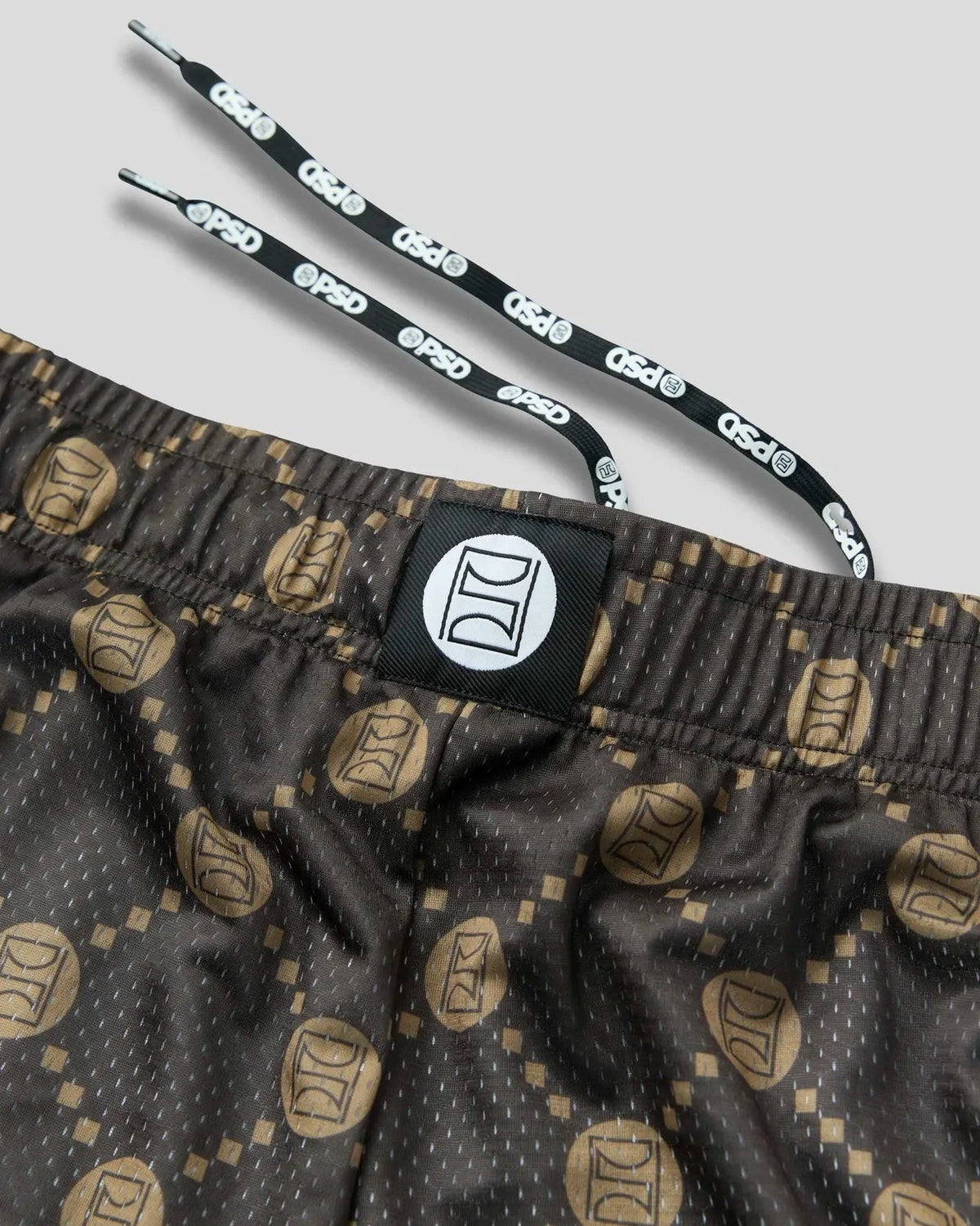 Men Emblem Lux Brown Active Short - Active Short | PSD
