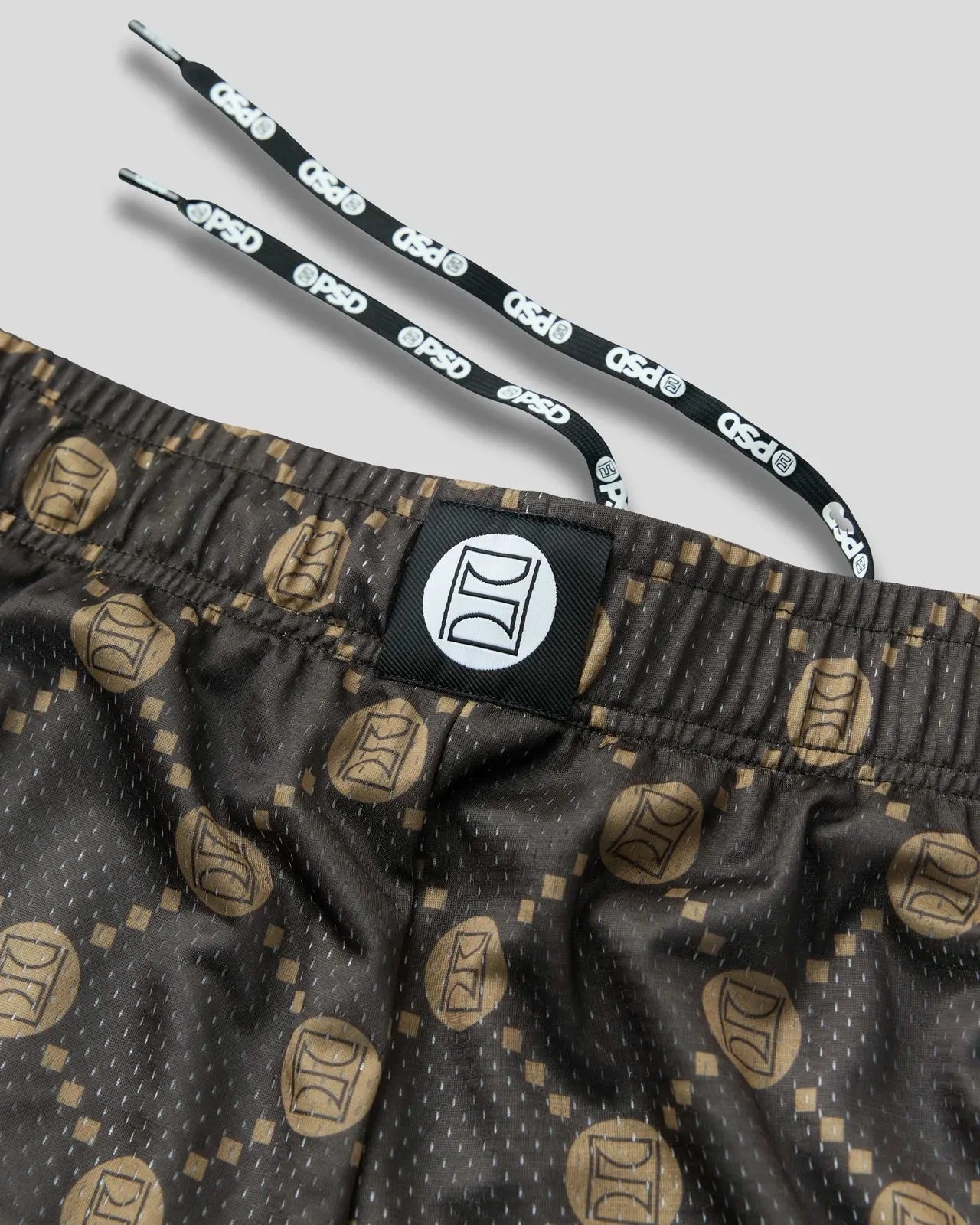 Men Emblem Lux Brown Active Short - Active Short | PSD