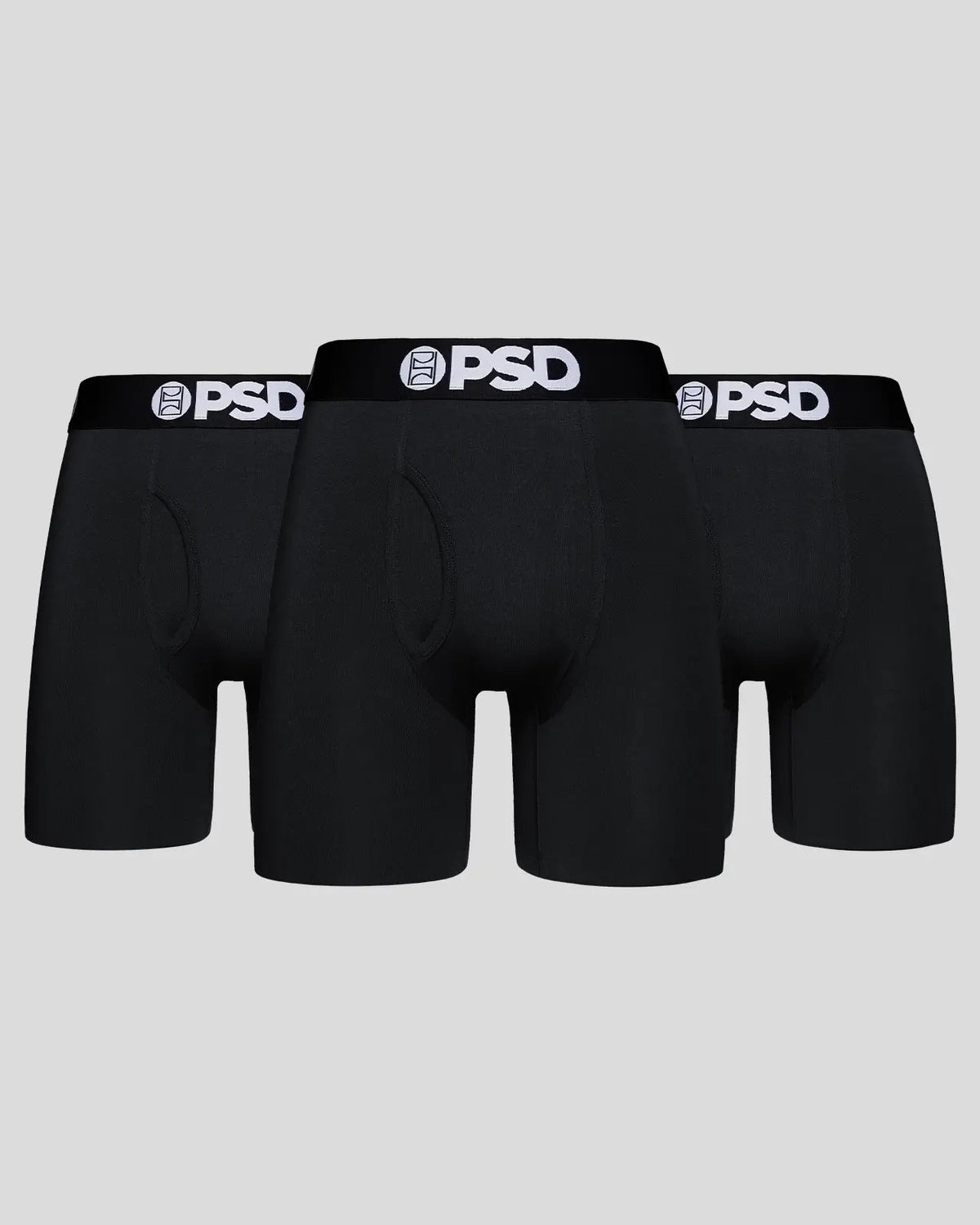 Men Modal 3 Pack - Black - Standard Length - Modal | PSD