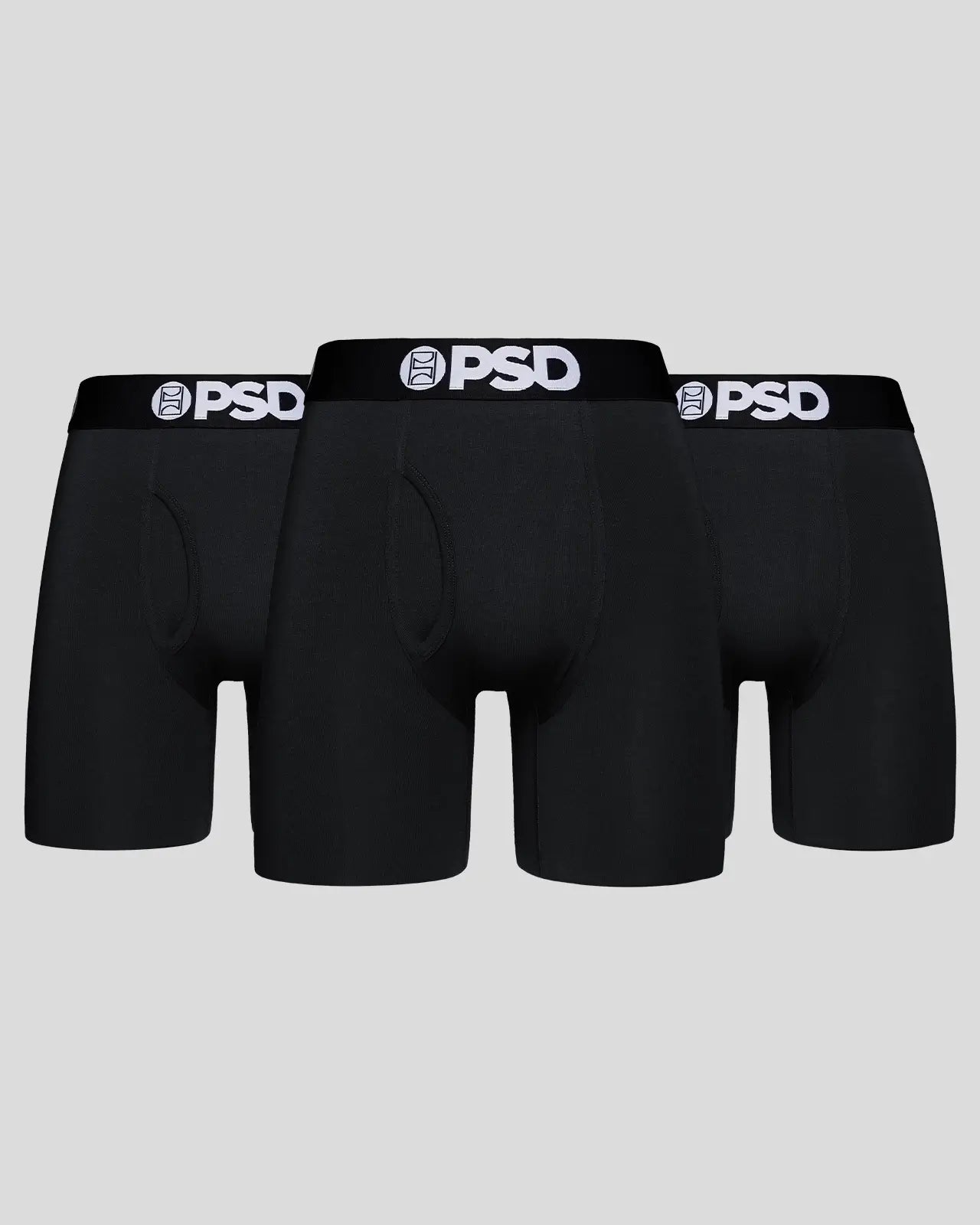 Men Modal 3 Pack - Black - Standard Length - Modal | PSD