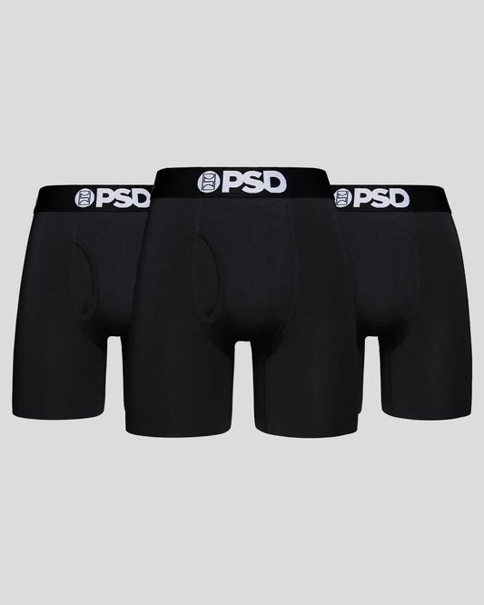 Men Modal 3 Pack - Black - Standard Length - Modal | PSD