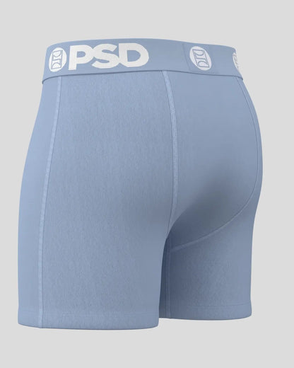 Men Solids - Blue Dust - Mid Length - Cotton | PSD