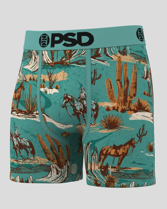 Men Ranch Life Teal - Mid Length | PSD