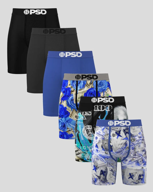 Men 6 Pack - Cold Cash - Standard Length | PSD