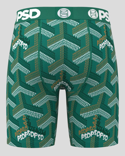 Men PSD Labyrinth Green - Standard Length | PSD